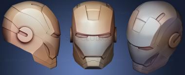 3D model Iron Man Helmet50 (STL)